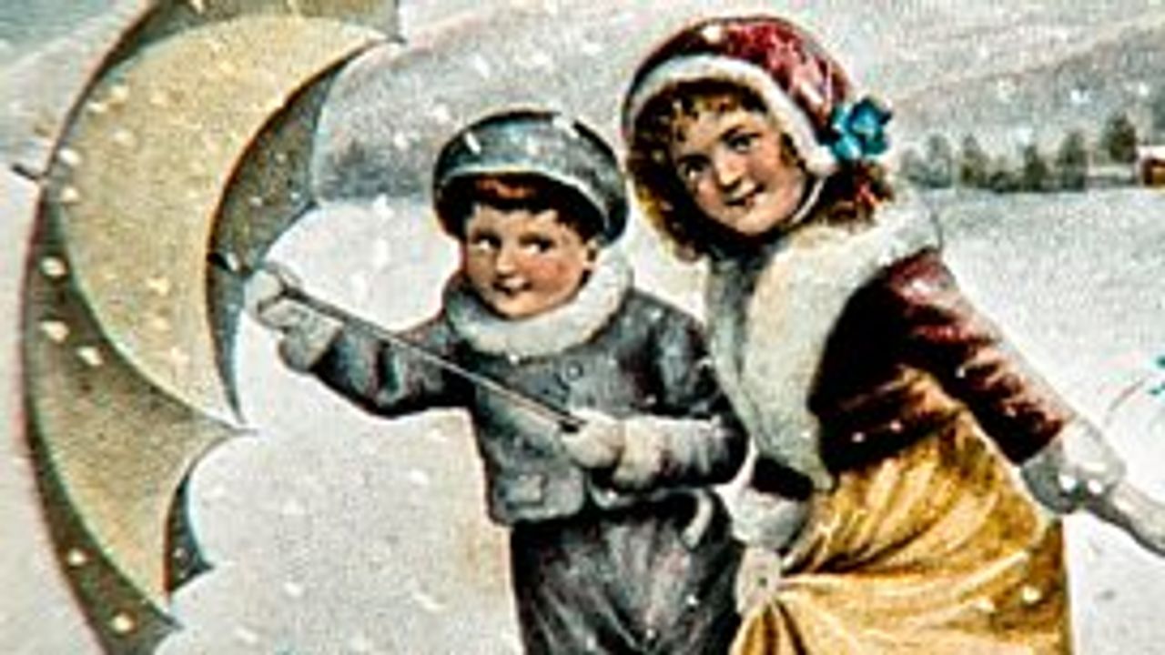 Charles Dickens & the Invention of Christmas Backdrop