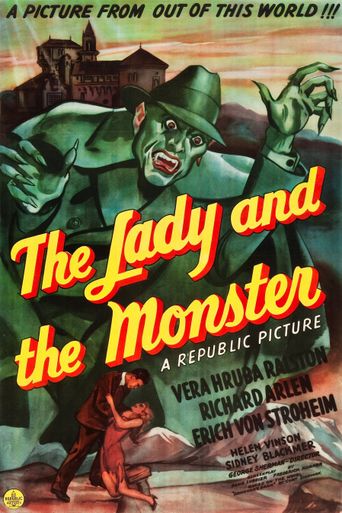  The Lady and the Monster Poster
