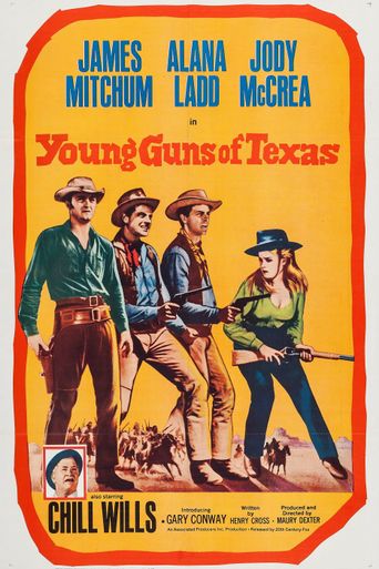  Young Guns of Texas Poster