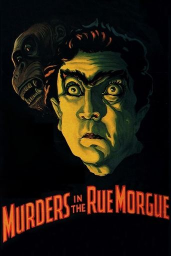  Murders in the Rue Morgue Poster