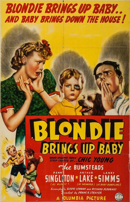 Blondie Brings Up Baby Poster
