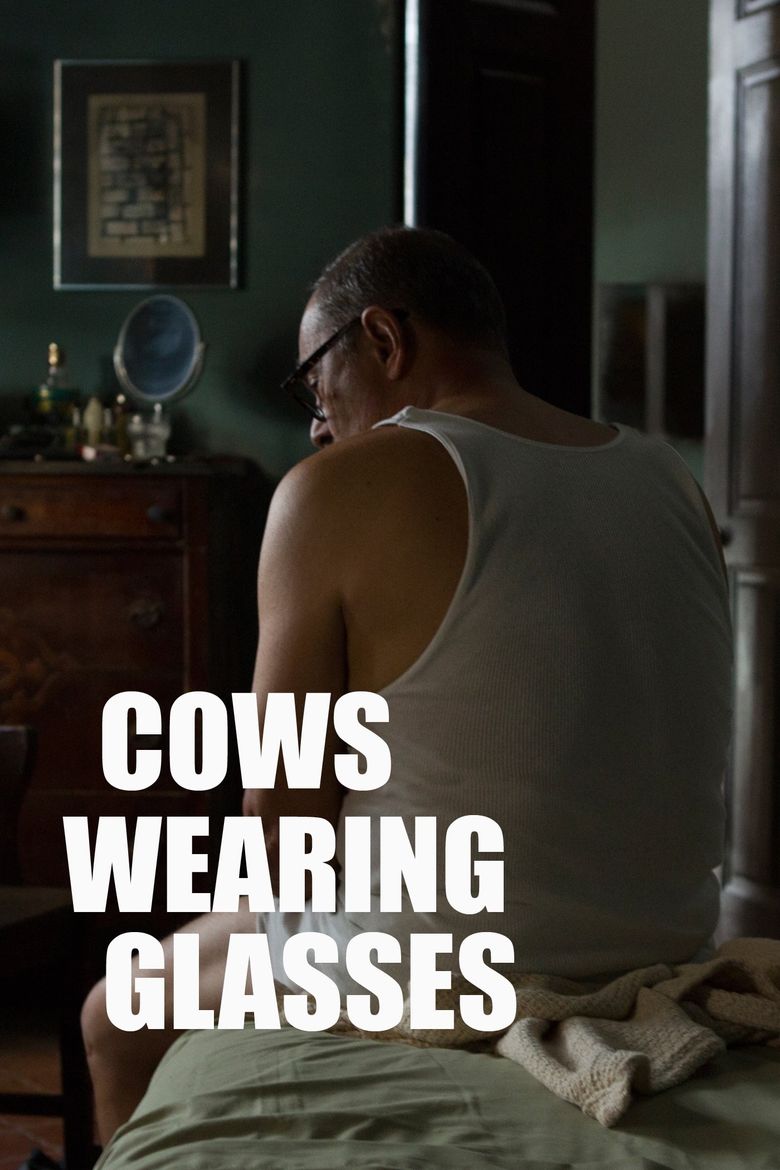 Cows Wearing Glasses Poster