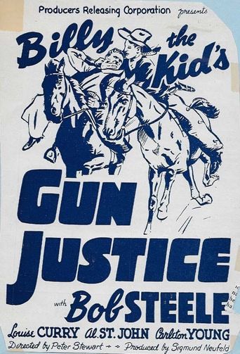  Billy the Kid's Gun Justice Poster