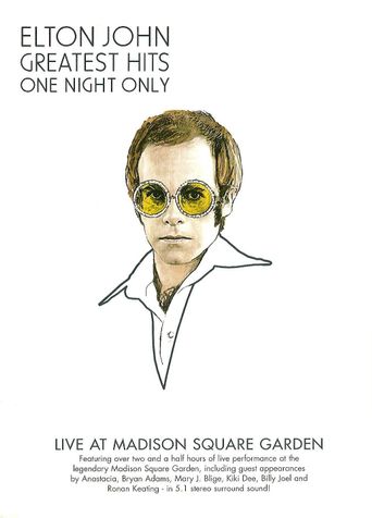  Elton John: One Night Only - The Greatest Hits Poster