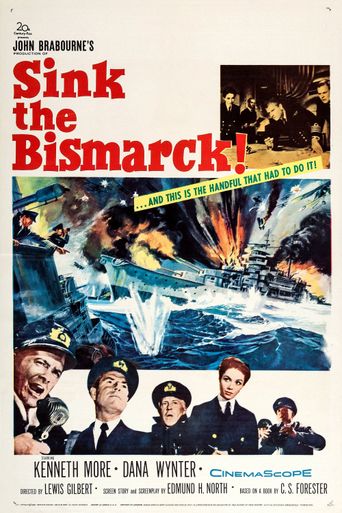  Sink the Bismarck! Poster