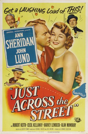  Just Across the Street Poster