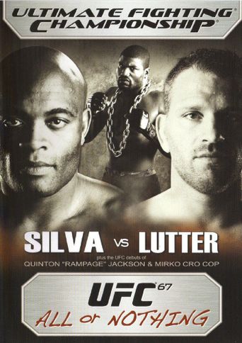  UFC 67: All or Nothing Poster