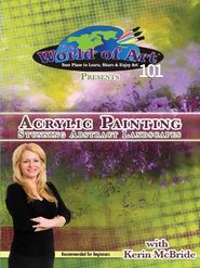  The World of Art Presents: Acrylic Painting - Stunning Abstract Landscapes Poster