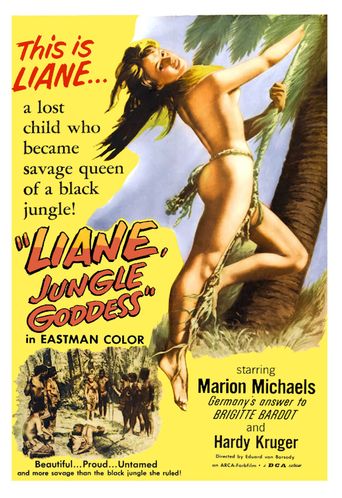  Liane, Jungle Goddess Poster
