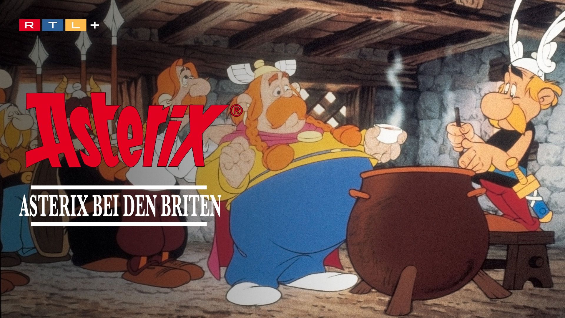 Asterix in Britain Backdrop