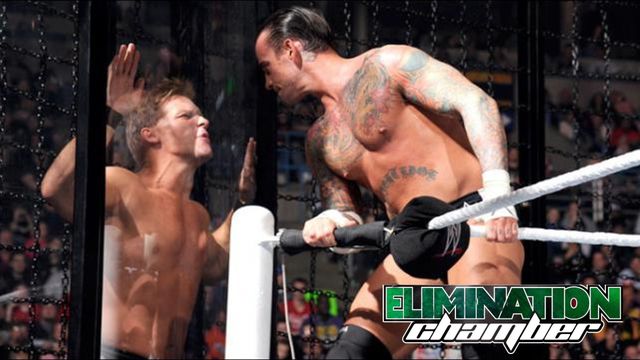 WWE Elimination Chamber 2012 Backdrop