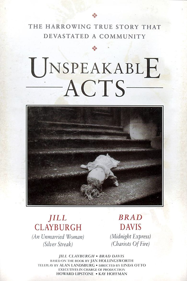 Unspeakable Acts Poster