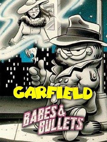  Garfield's Babes and Bullets Poster