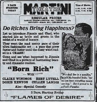  Born Rich Poster