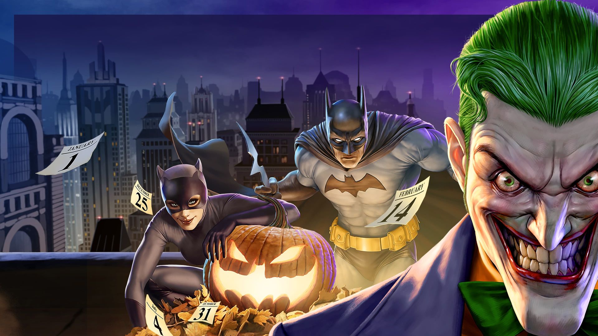 Batman: The Long Halloween, Part One Backdrop