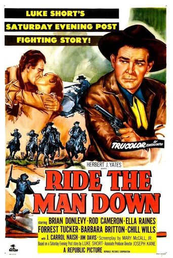  Ride the Man Down Poster