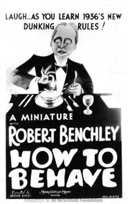  How to Behave Poster