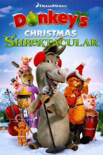  Donkey's Christmas Shrektacular Poster