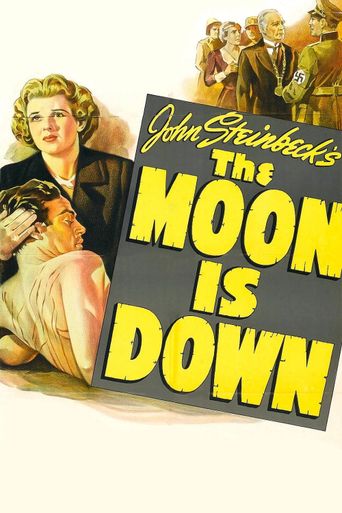  The Moon Is Down Poster
