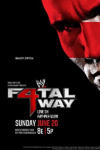  WWE Fatal 4-Way 2010 Poster