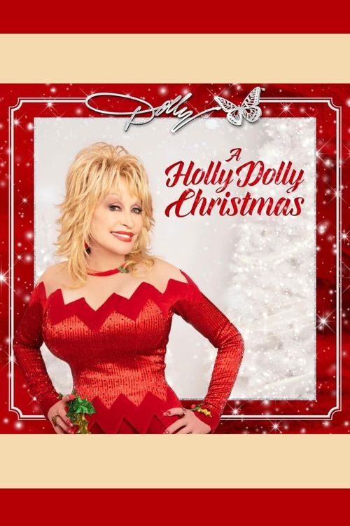 A Holly Dolly Christmas Poster