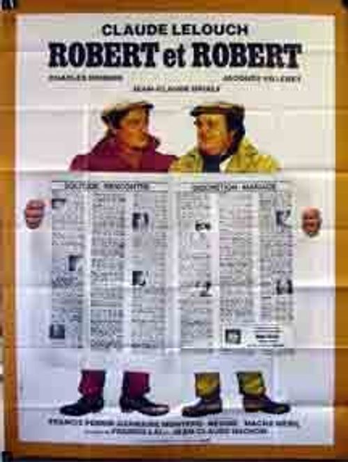 Robert et Robert Poster