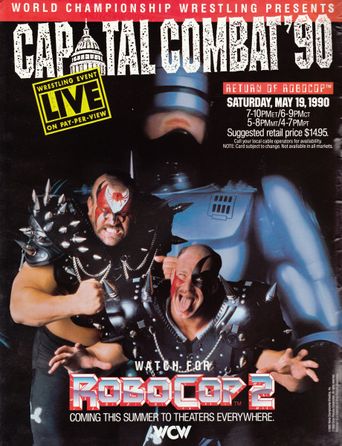  WCW Capital Combat: The Return of RoboCop Poster