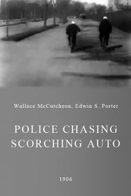  Police Chasing Scorching Auto Poster