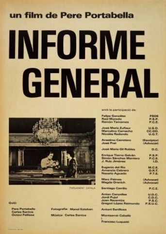  General Report on Certain Matters of Interest for a Public Screening Poster