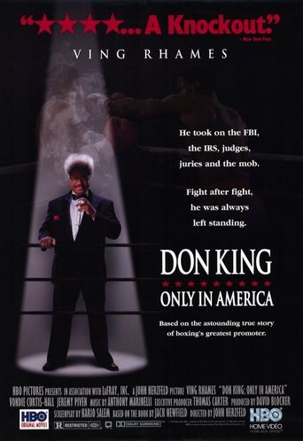  Don King: Only in America Poster