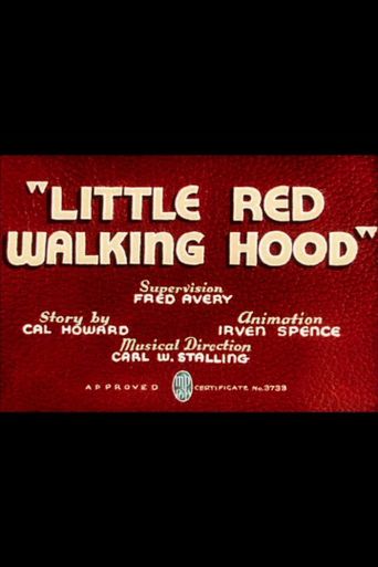  Little Red Walking Hood Poster