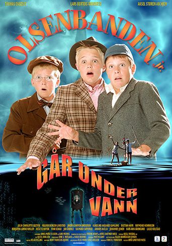 Olsenbanden Junior går under vann Poster