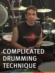 Complicated Drumming Technique Poster