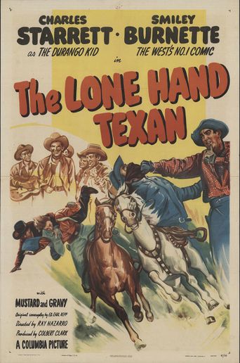  The Lone Hand Texan Poster