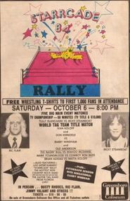  NWA Starrcade '84 Poster