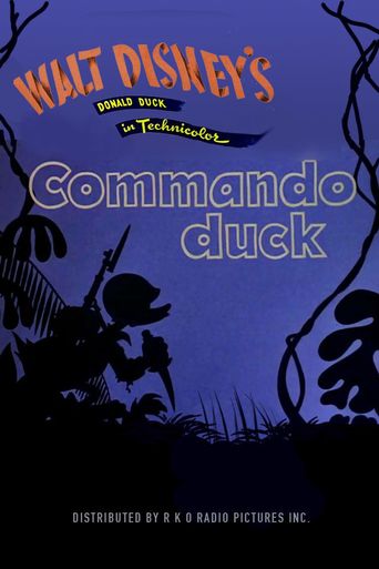  Commando Duck Poster
