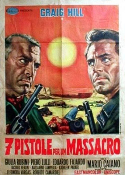 Seven Pistols for a Massacre Poster
