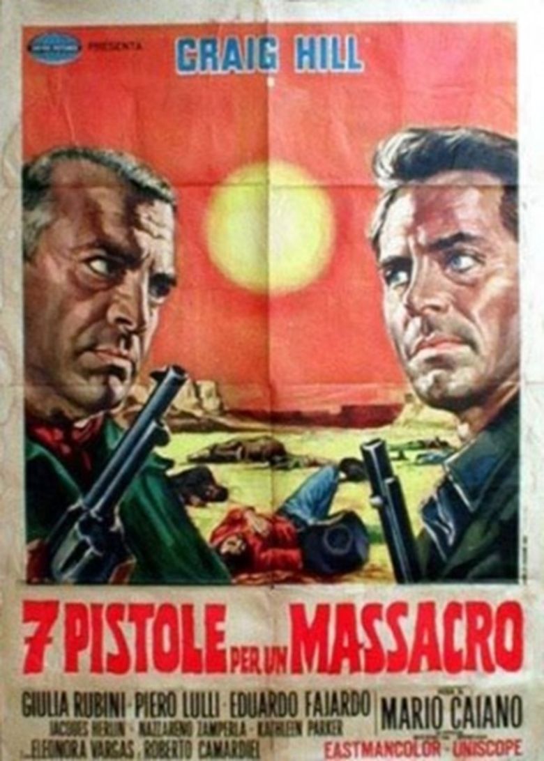 Seven Pistols for a Massacre Poster
