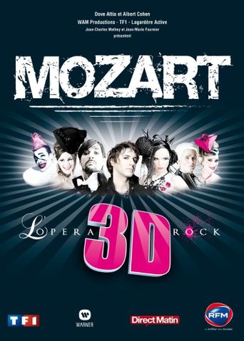  Mozart l'opéra Rock 3D Poster
