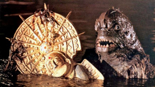 The Island of the Fishmen Backdrop
