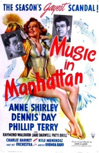  Music in Manhattan Poster
