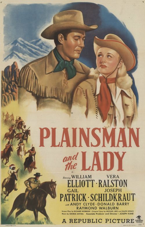 The Plainsman and the Lady Poster