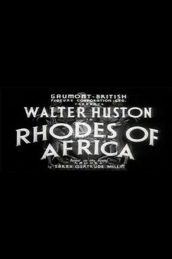  Rhodes of Africa Poster