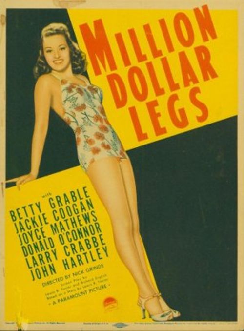 Million Dollar Legs Poster