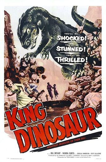  King Dinosaur Poster