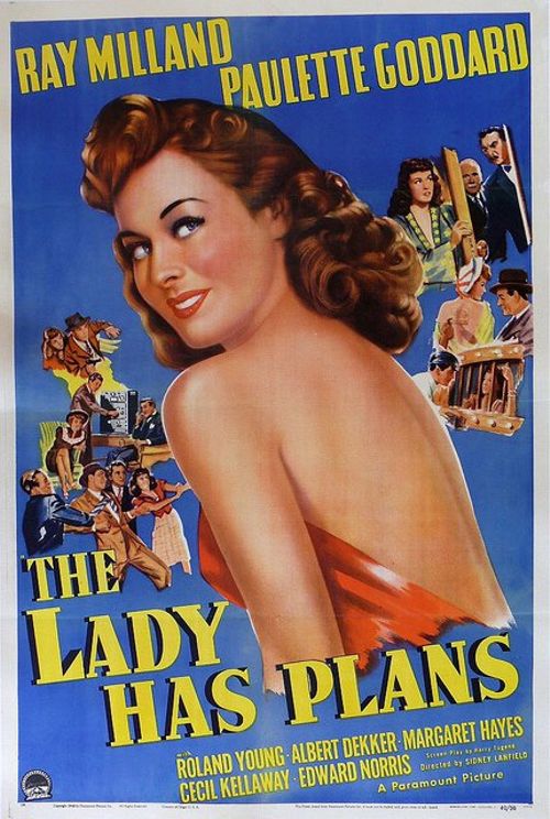 The Lady Has Plans Poster