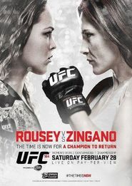  UFC 184: Rousey vs. Zingano Poster