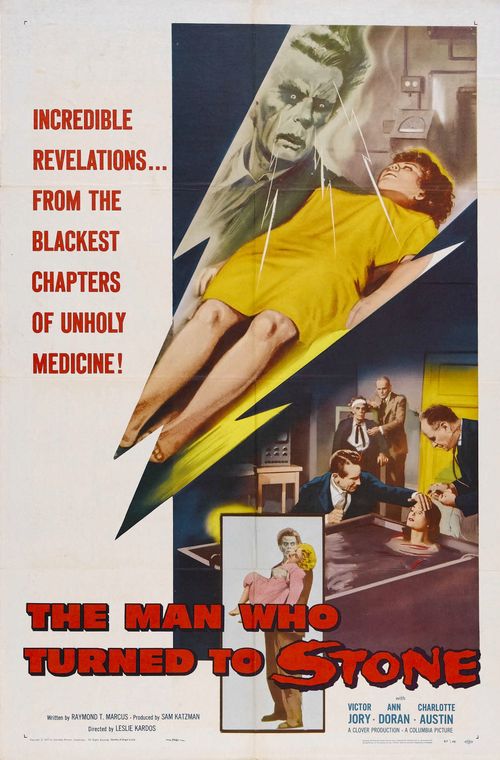 The Man Who Turned to Stone Poster