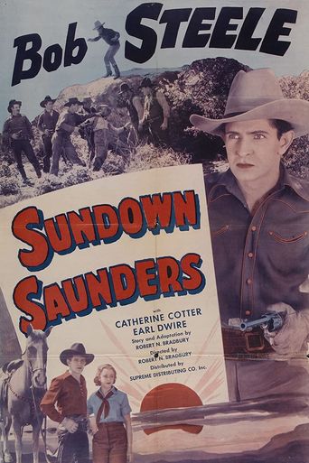  Sundown Saunders Poster