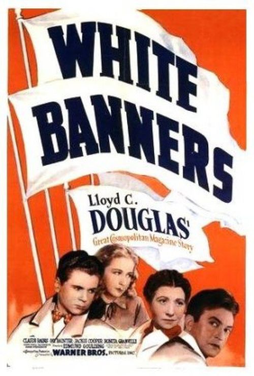 White Banners Poster